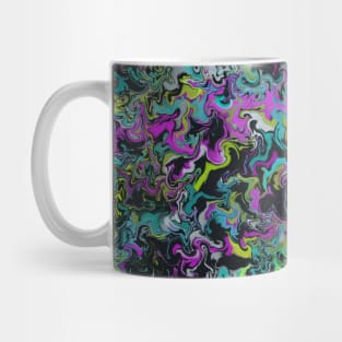 Neon Nights Marble Mug